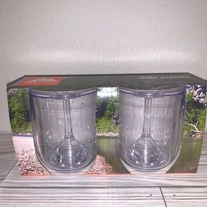 Ozark Trail 14 oz. Hard Plastic Wine Glasses